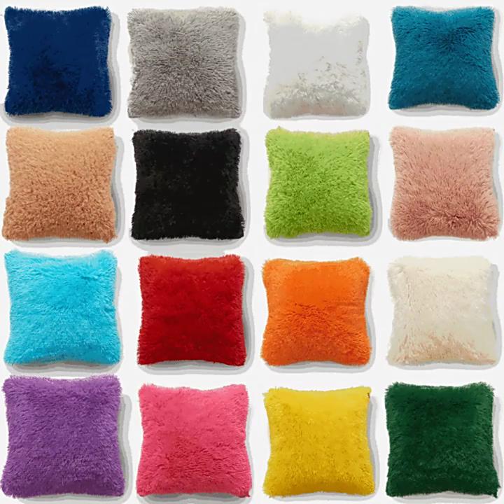 Korean Plush Pillowcase Crystal Long Plush Sea Lion Pillow