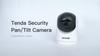 Tenda Wireless Camera RP3 3MP Security Pan/Tilt WiFi6 Two Way Audio Indoor Camera 360° All-Round Vision Baby Cameras Security (with optional SD Card)