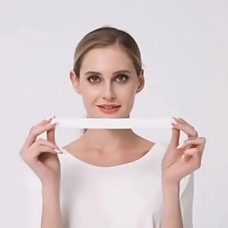 100 db-os eldobható hajhálós sapka, nem szőtt, antisztatikus sapka, rugalmas fejfedő