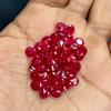 1 Ct Natural Red Ruby CERTIFIED Unique Round Diamond Cut Burmese Loose Gemstone MQ-84 00B