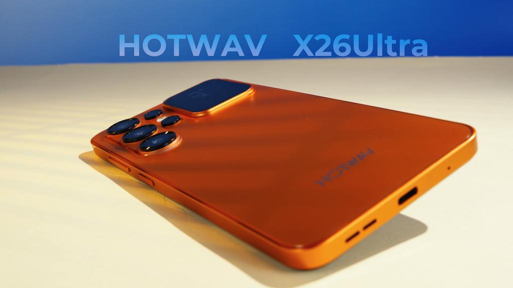 HOTWAV X26 Ultra Handy, 4G Android 16, 6,75 Zoll 120Hz, Zweitbildschirm, 16GB+128GB, Schnellladung, 5160mAh, 4G Dual-SIM/Gesichtserkennung/OTG