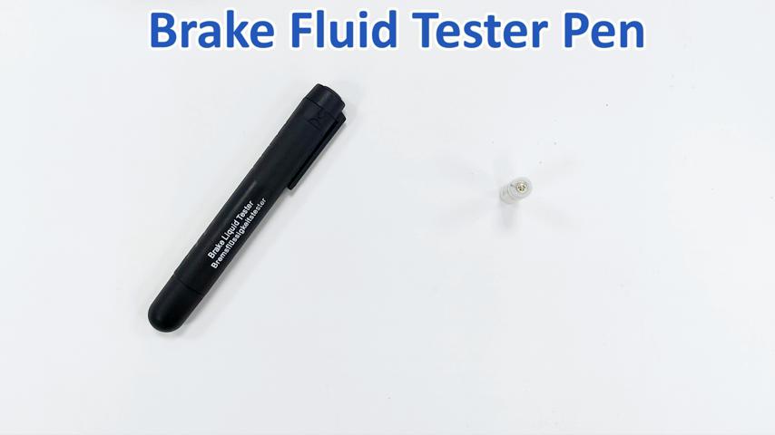 Brake Fluid Tester, Brake Fluid Liquid Testing Pen with 5 LED Lights, Auto Brake Diagnostic Testing Tool,Compatible with DOT3 DOT4 Brake Fluid