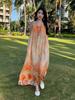 Casual Long Slip Dress for Women Summer Clothes Elegant Loose Plus Size Dress Beachwear