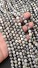 Amazing Matt Gray Map Jasper Natural Gemstone Beads, Loose Gemstone Beads, 6mm 8mm 10mm Smooth Round Beads.