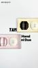 [Tamburins] Official Perfume Shell Hand Cream Mini Duo Set (15ml x 2) - [K-BEAUTY] Luxury Fragrance Gift Box (Jennie's Pick)