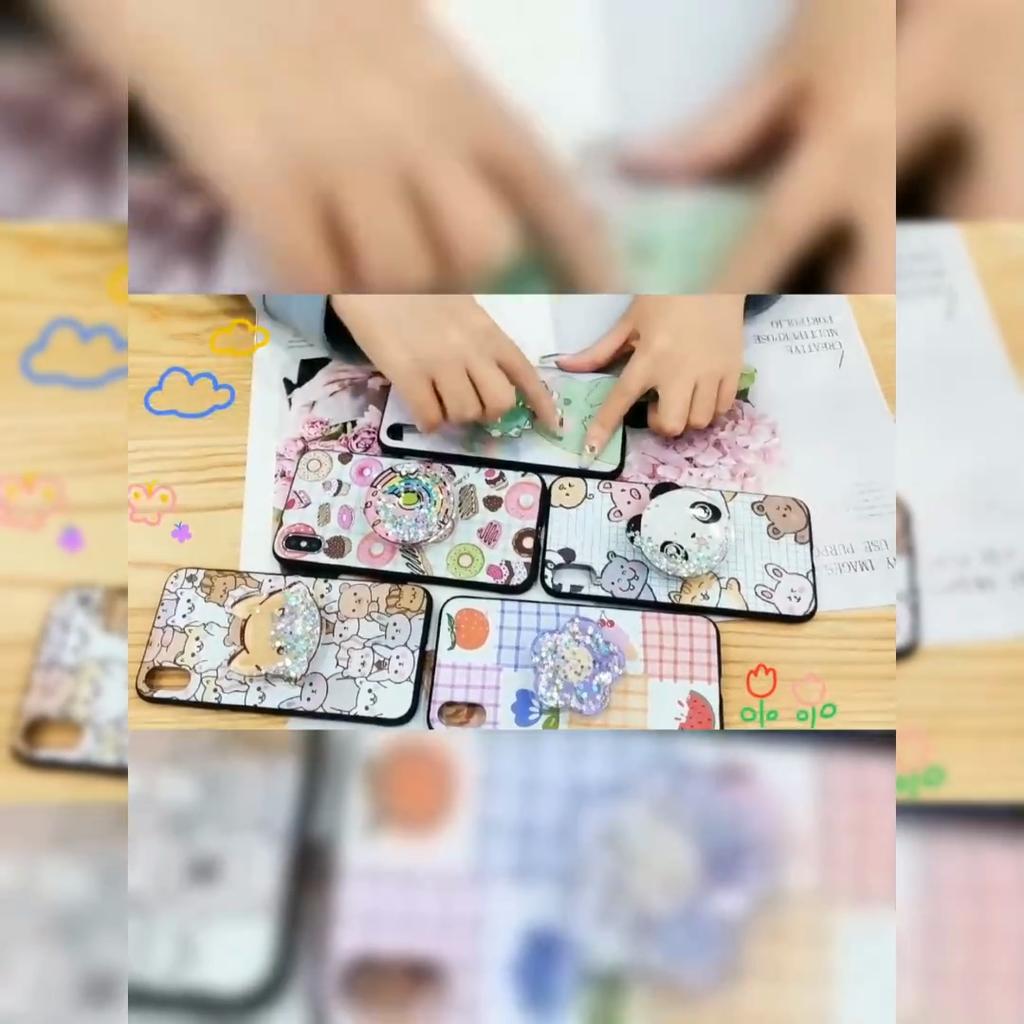 Waterproof Rotatable Stand Phone Case For ZTE Blade V70 Max/Nubia V70 Max Dirt-resistant Back Cover Fashion Design Cute