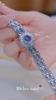 Bs Bee Sister 1816 Vintage Crystal Silver Watch for Women Famous Luxury Brand Waterproof Elegant Small Dial Ladies Watches Gift for Birthday