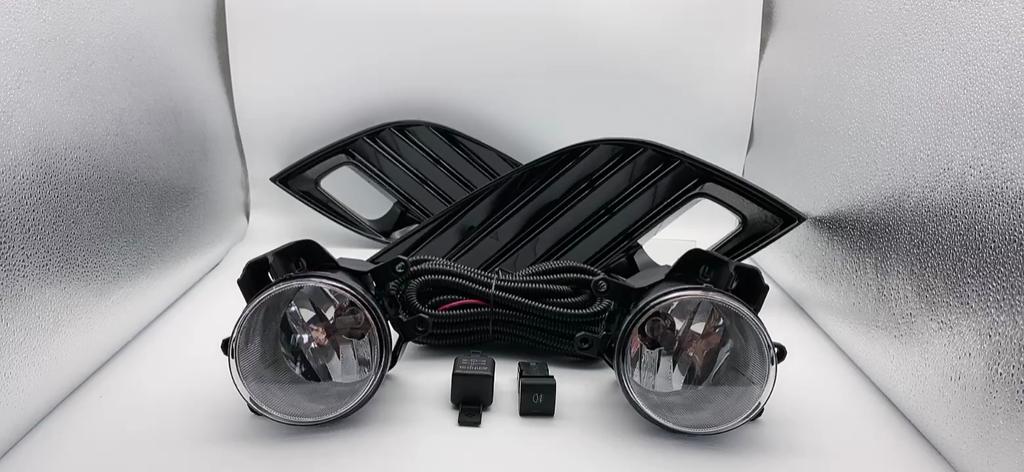 1 set Fog Lights Headlight for Toyota Camry 2018 2019 2020  Fog lights Car Fog Lamp Kit With Harness Bulb Switch