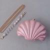 New Trendy Handbag Fashion Women Bag Candy Solid Acrylic Luxury Party Evening Bag Woman Cute Wedding Shell Vintage Clutch Purse