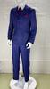 Halloween Megamind Jumpsuit Cloak Glove Set Performance Costume For Cosplay And Stage Performances
