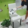 Stretch Dining Chair Covers Removable Washable Seat Parson Chair Protector Slipcover for Dining Room,Party,Banquet,Hotel
