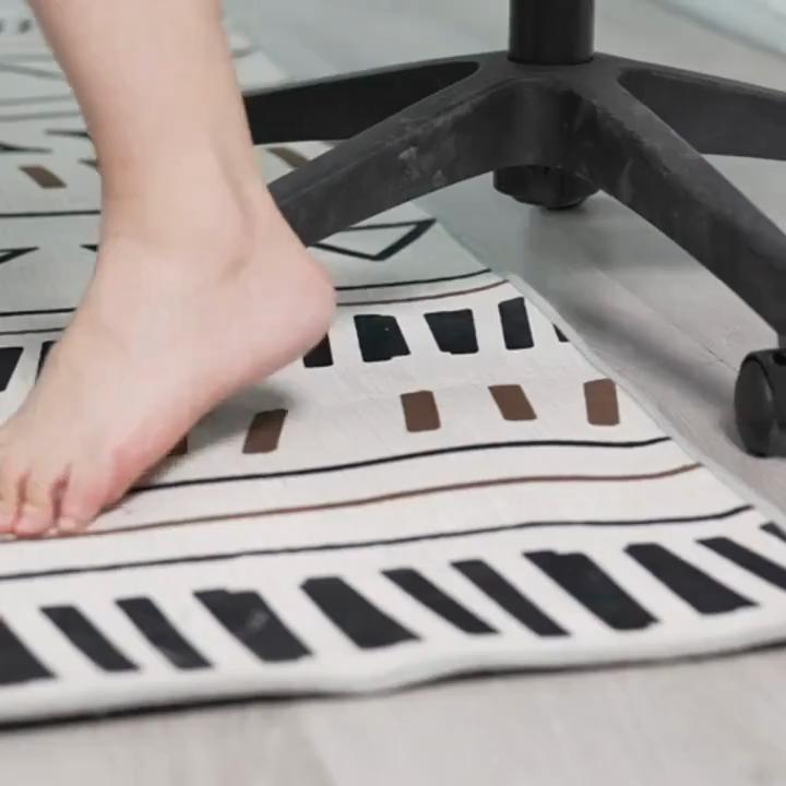 Antislip Tapijtsticker Herbruikbaar Wasbaar Anti-krul Tapijtpleister Vaste Stickers Vloerkleed Mat Tape Grijper Hoekbeschermer