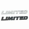 Chrome Black Limited Letters Rear Trunk Fender Emblem Badge Sticker Decals