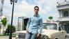 2023 New Autumn Men's Denim Shirt Cotton Elastic Casual Social Design Double Pockets Slim Jeans Shirts for Men