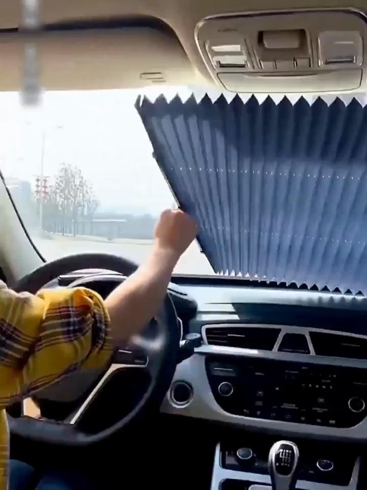 Foldable Car Sunshade Protector Auto Parasol Front Rear Window Sun Visor Winshield Sun Shade Covers