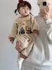 Baby Cartoon Jumpsuit Winter Korean Children's Clothing Baby Super Cute Thick Baby Clothes Home