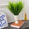 5DB/10DB/20DB Műanyag Mű 7 ágú Fű Növény Zöld Fű Imitáció Hamis Növény Lakásdekoráció Kertészkedés Fű Kültéri