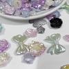 Perles ABS à dos plat, Styles et couleurs mélangés, décoration pour bricolage, accessoires de fabrication artisanale de bijoux, 20 g/sac