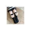 Children's Socks Summer Lolita Wooden Ear Mesh Ribbon Large Bow Mid-tube Socks for Girls