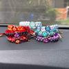 Genshin Impact Luminous Gradient Braided Bracelet With Multi-function Elemental Buttons
