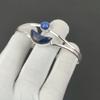 Natural Lapis Lazuli Gemstone Handmade Cuff Bangle 925 Sterling Silver Cuff Bangle, Sodalite Bracelet For Wife , Unisex Bangle, Party Wear Gift