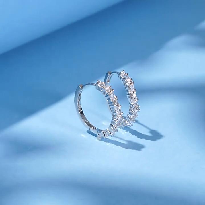 Pendientes Tancise de Plata de Ley 925 con circonita, pendientes colgantes para mujer, regalos de fiesta de boda