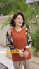 Middle-aged and Elderly Women's Bottoming Shirts Spring Fashionable Shirts New Middle-aged Gauze Sleeve Tops