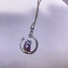 Creative Silver Star Owl Pendant Necklace for Women Cute Animal Necklace Special Christmas Gift