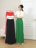 Summer Chiffon Wide Leg Trousers Women Fashion High Waist Pants