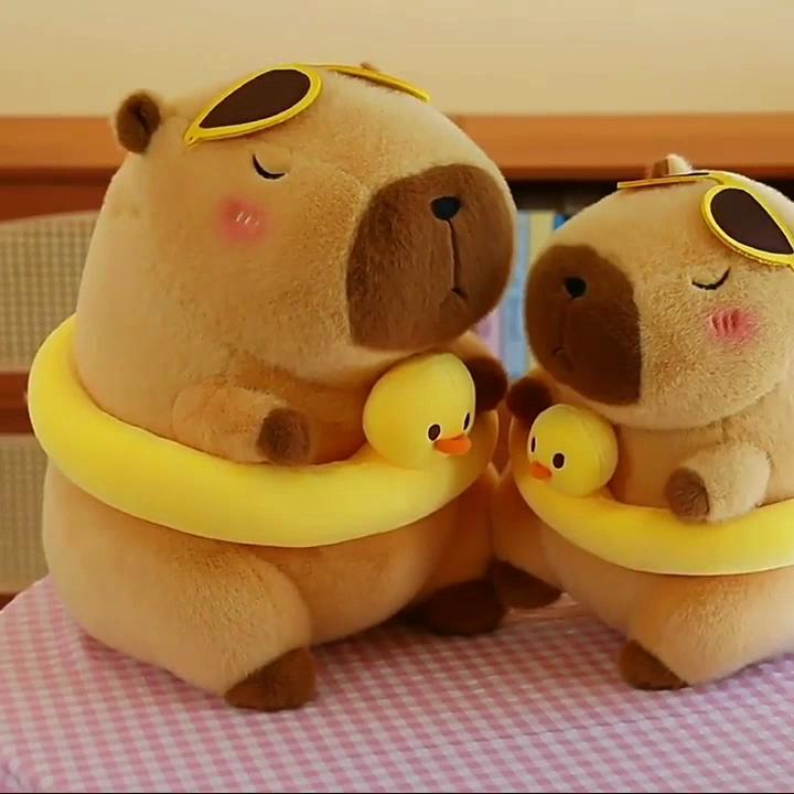 Adorable Capybara Summer Plush Toy Stuffed Animal Doll Perfect Gift For Girls