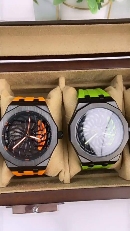 Hodinky s nábojem kola SVJ Men BWM I8 Modified Theme Ultra Run Luminous Quartz Hydraulic