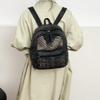 Denim Backpack Punk Rivet Backpack