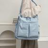 Borsa a Mano da Donna Borsa Tote in Nylon Grande Capacità Borsa a Spalla da Pendolare