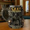 Halloween 3D Ozzy Osbourne Gedenktasse Edelstahl Totenkopf Wasserbecher Bierkrug Kaffeetasse Trinkutensilien