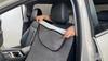 2PCS Towel Car Seat Covers Swimming Black Fit Car VanAthletes Fitness Gym Running Beach