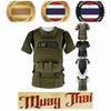 Muay Thai T-Shirt Kick Boxing 3D Print Graphic Soldier armor Men Women Unisex Short Sleeve Round Neck MMA Mix Martial Art Streetwear Casual