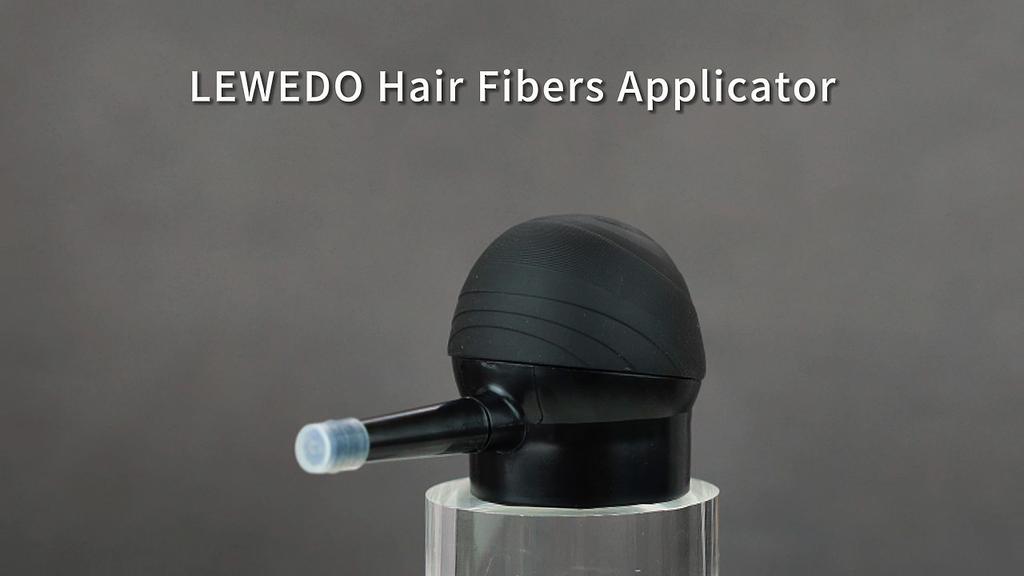 Nozzle Spray Applicator Pump Tool Portable Easy Usage Hair Building Fiber Powders Hair Fiber Spray Applicator For Hair Loss Fiber Sprinkler Nozzle
