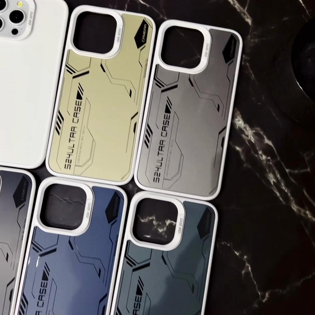 Luxury Two-tone Sports Car Patterned Case for iPhone 15 Pro Max 14 Plus 13 12 11 Pro All-inclusive Fall Protection Cover
