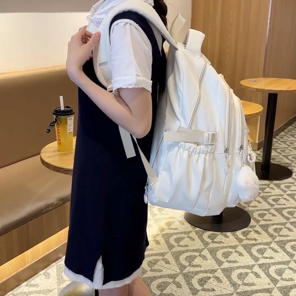 Student Letter Schoolbag Girls Large Capacity Backpack