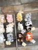 Llavero de Peluche de Animal con Tejido de Pelo Corto Para Niños y Adultos