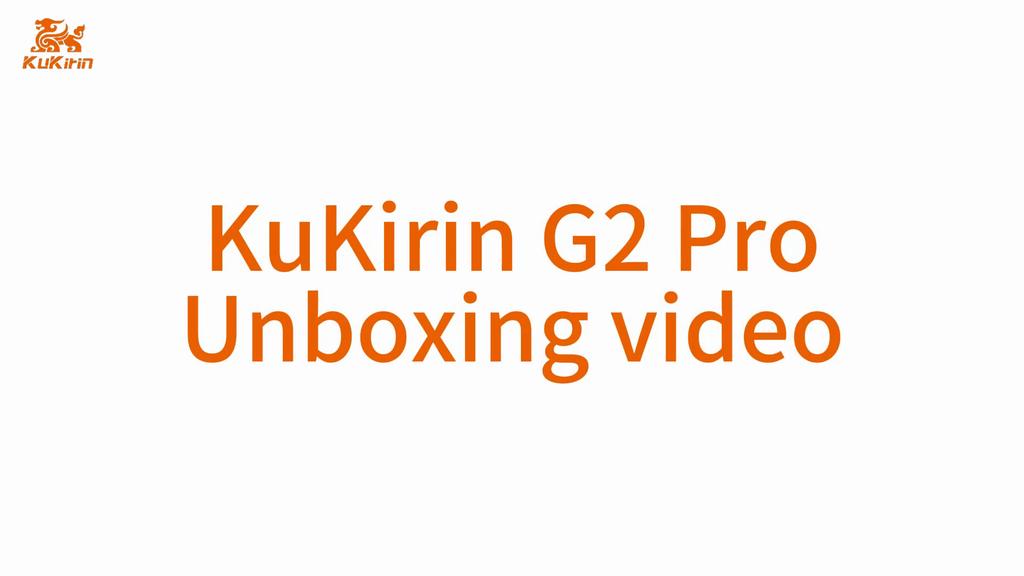 KuKirin G2 pro abe Scooter Elettrici Controllati da App 9" ruota piena 48v 15.6Ah Ammortizzatori a molla doppia anteriori e posteriori
