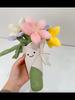 Interesting Plush Bouquet Tulips Potted Plants Plush Dolls Beautiful Lovely Soothing Bouquets And Graduation Day Gifts For Girls