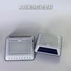 LED Solar Warm Light USB Rechargeable Floodlight Body Sensor Light Outdoor Wall Lamp House Garage Waterproof