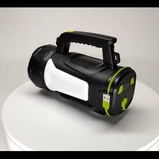 Faro Manuale LED 10000 Lumen - Torcia Da Ricerca Ricaricabile Con Batteria 8000mAh - Foto 5