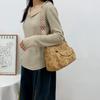 Women's Bag Printed Multi-Layer Shoulder Crossbody Bag Middle-Aged Mother's Bag
