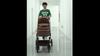 Infant Stroller 2-In-1 Convertible Baby with Bassinet Mode, Adjustable Canopy Reversible Seat Foldable Newborn Pram Pushchair, High Landscape Travel