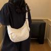 Large Capacity Commuter Shoulder Bag Women's Rhombic Lightweight Crossbody Bag