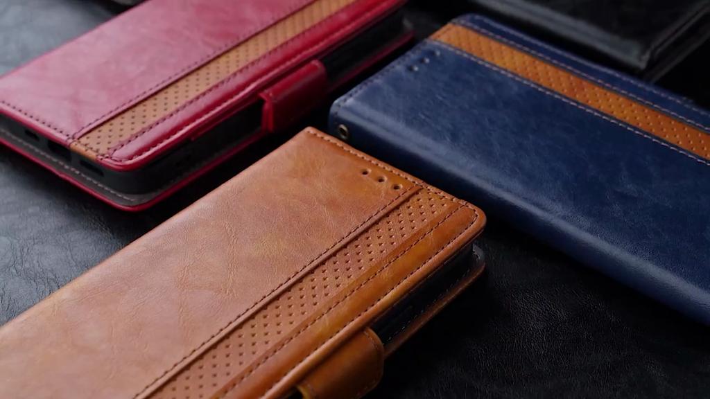 Multifunctional Magnetic Flip Cover Leather Case for Nokia 2.2/ Nokia 5.3/ Nokia C35.Where Fashion Meets Function