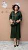 Women’s Silk Dress Summer Lapel Plus-size Dress Solid Color Soft Skin-friendly Breathable Silk Long Dress