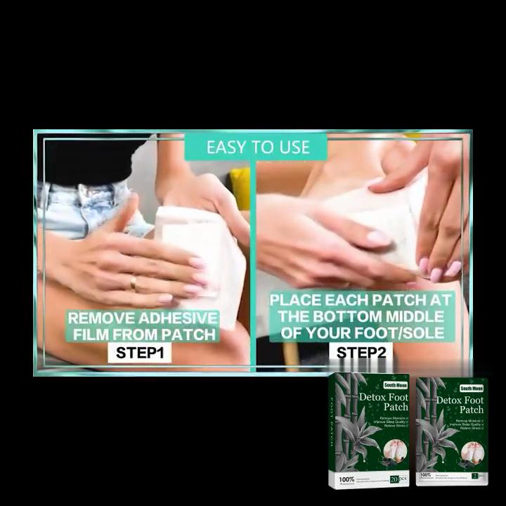 South Moon Natural Herbal Foot Patch (Bag) Foot Care Foot Patch for Dampness, Cold, Relaxation and Sleeping